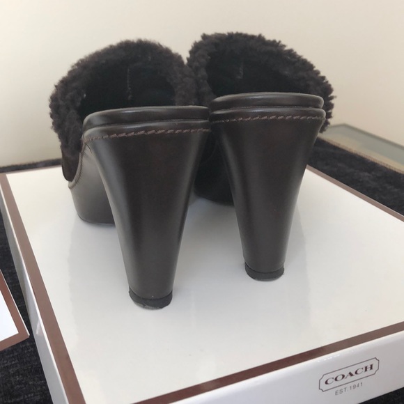 Coach Aubrey SDE/SHRD Wool Clog - Picture 3 of 6